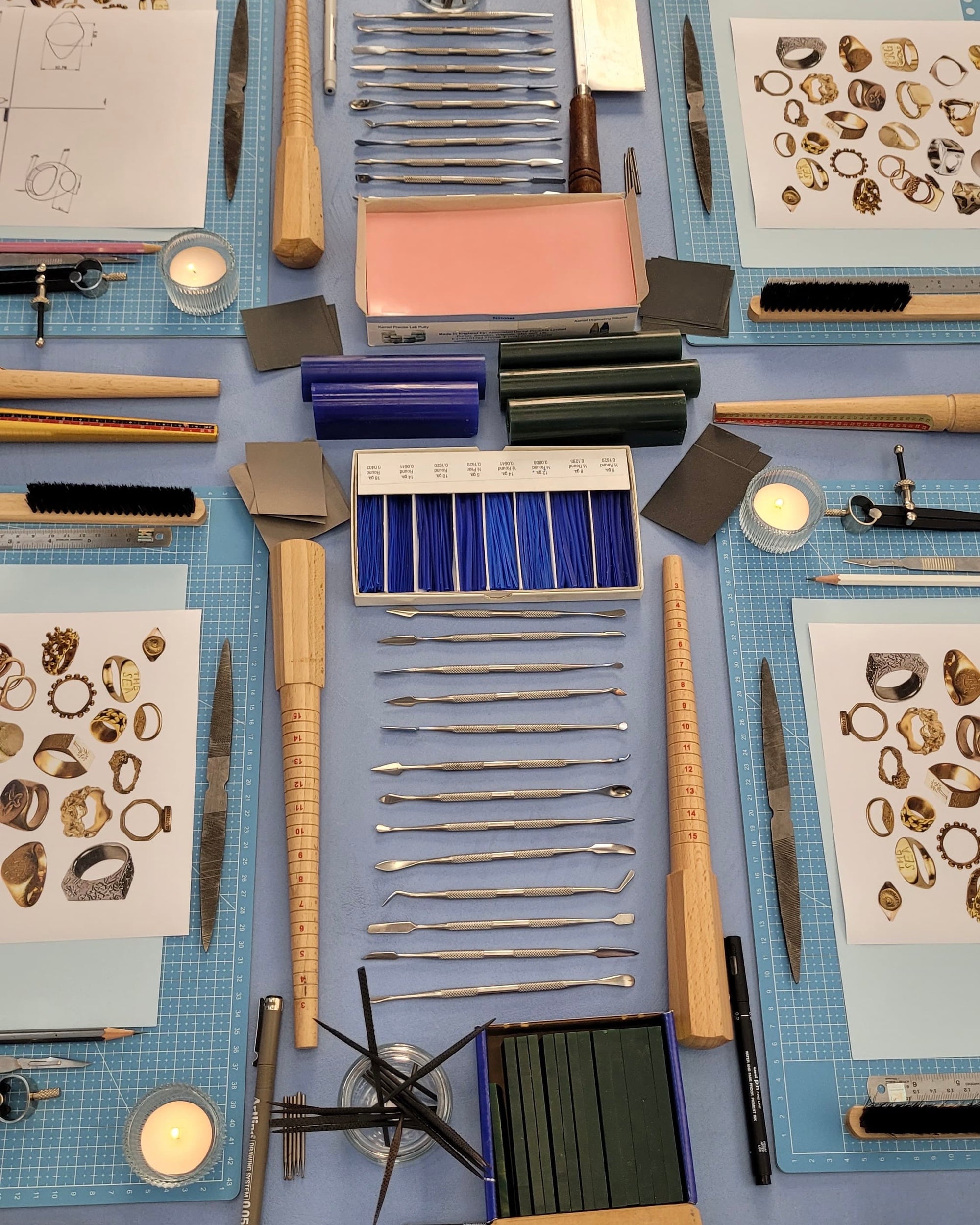 WAX TO SILVER - Ring Carving Workshop