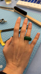 In to the Blue - Ring Carving Workshop in Tinos