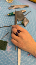 In to the Blue - Ring Carving Workshop in Tinos
