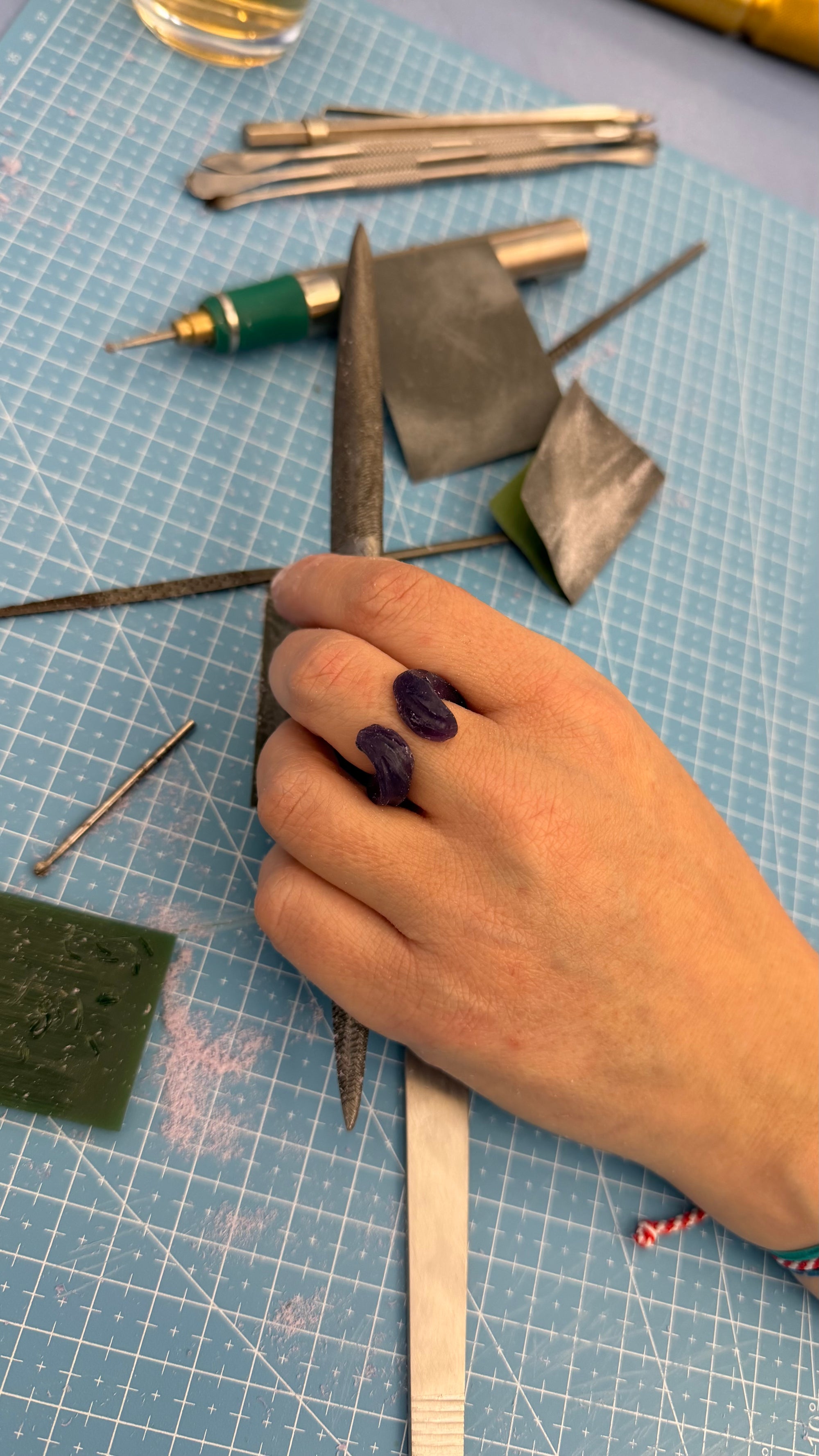 WAX TO SILVER - Ring Carving Workshop