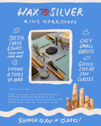Into the Blue - Ring Carving Workshop in Tinos