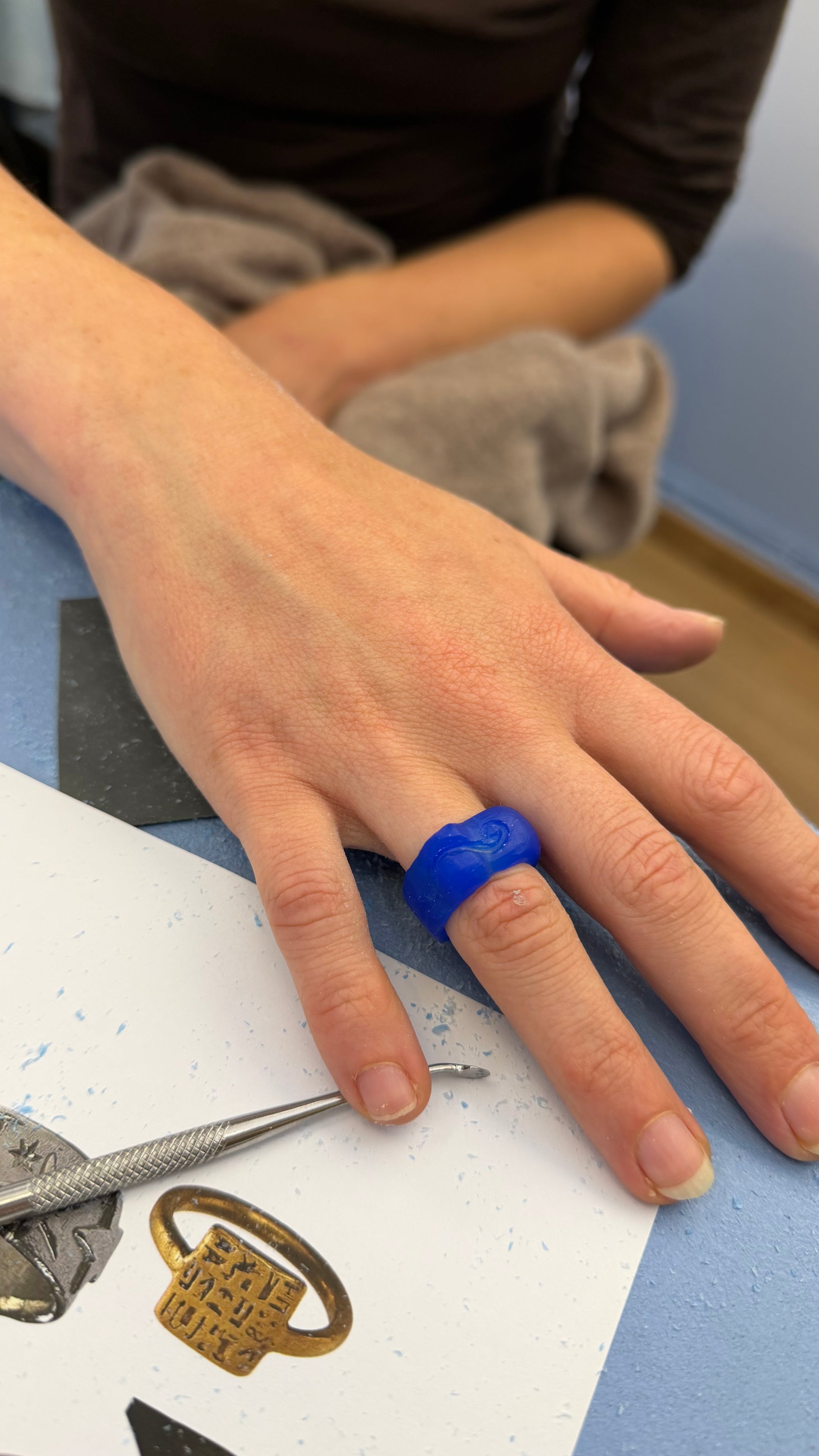 WAX TO SILVER - Ring Carving Workshop