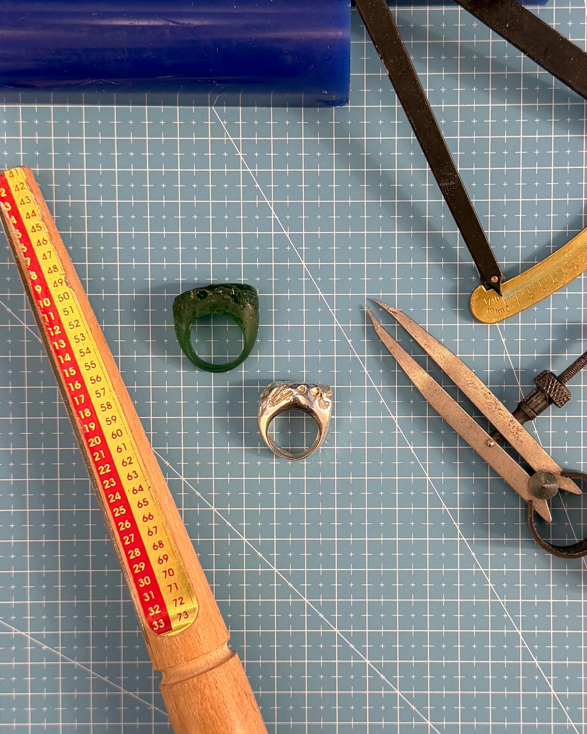 WAX TO SILVER - Ring Carving Workshop